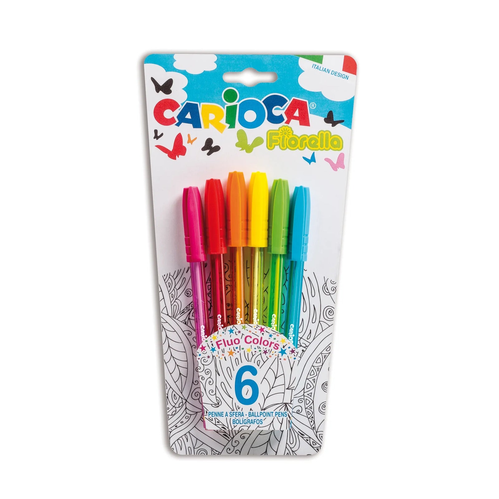 42774_CARIOCA_Fiorella_Blister_6 pcs