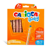42818_CARIOCA Baby_Fabulous Crayons 1+_Box_12 pcs