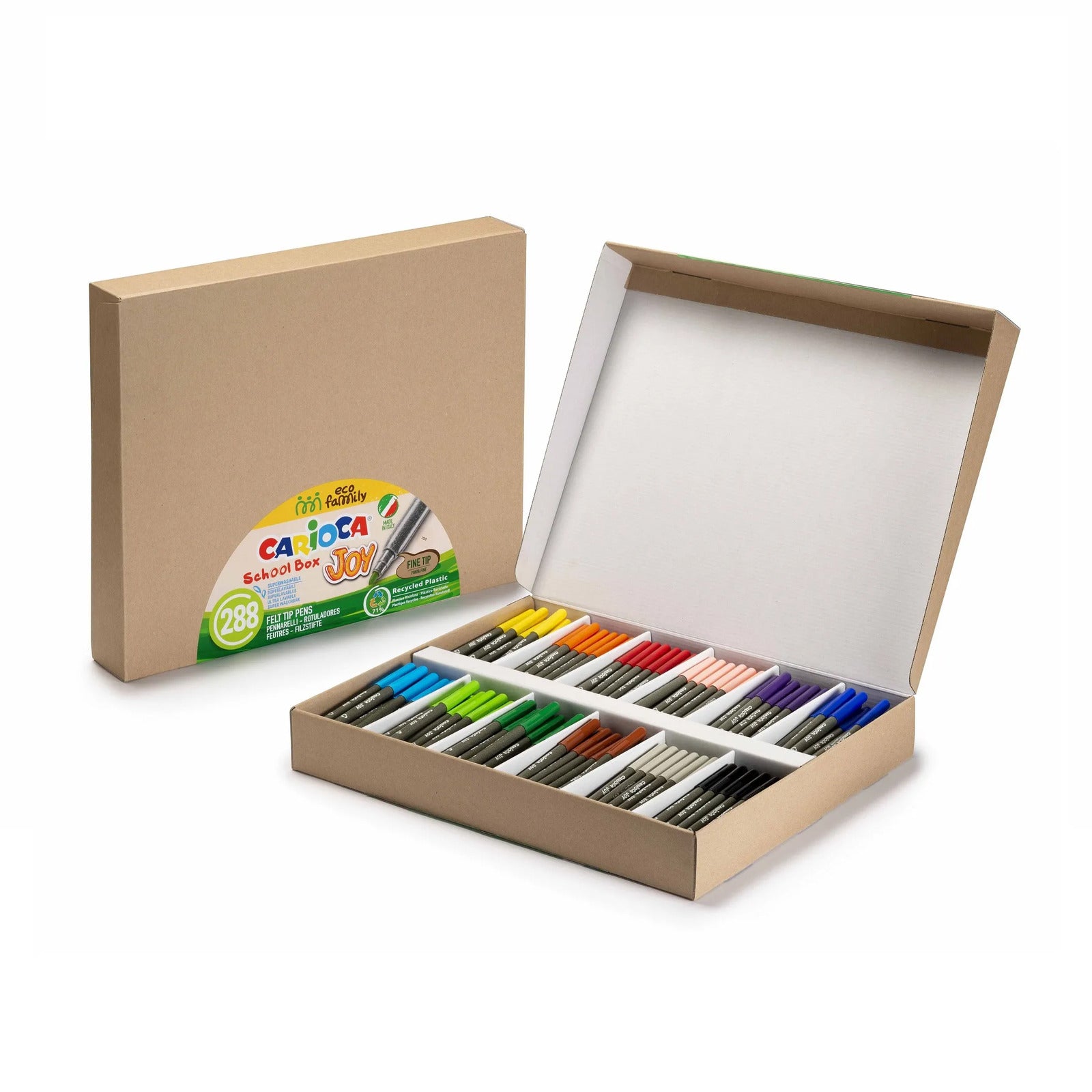42828_CARIOCA Ecofamily_SchoolBox Joy_288 pcs copia