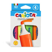 42870_CARIOCA_Highlighters Memolight_Box_4 pcs