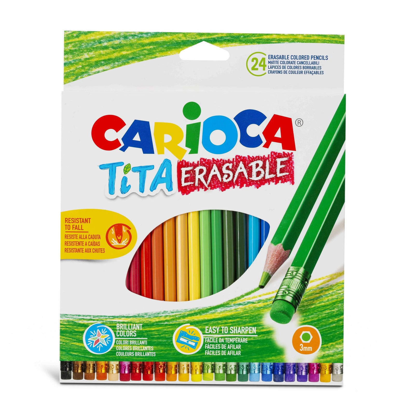 42938_CARIOCA_Tita Erasable_Box_24 pcs