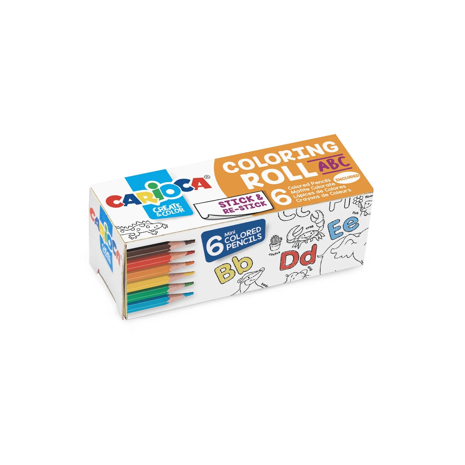 42982_CARIOCA_Mini Coloring Roll 85x10cm_Box_7 pcs