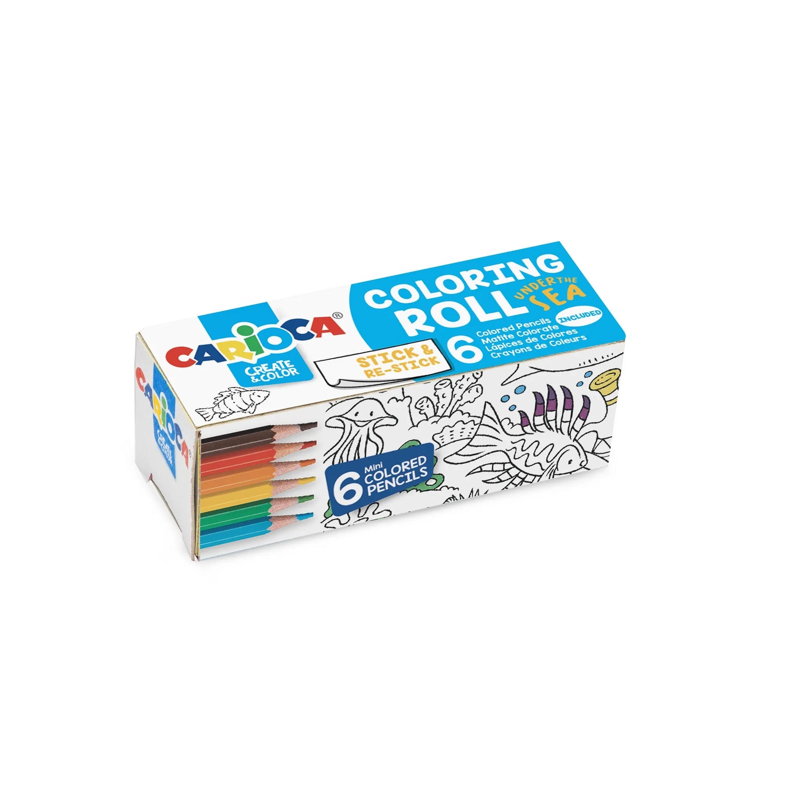 43024_CARIOCA_Mini Coloring Roll 85×10 cm_Box_7 pcs