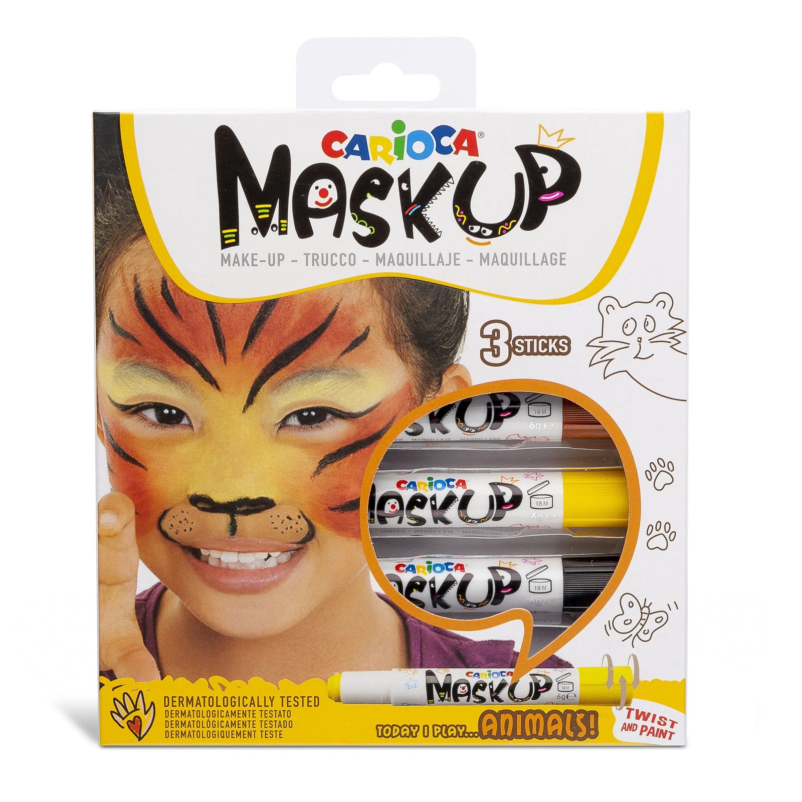 43048_CARIOCA_Mask Up Animals_Box_3 pcs