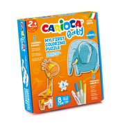 43079_CARIOCA Baby_Coloring puzzle Animals_Box_14 pcs