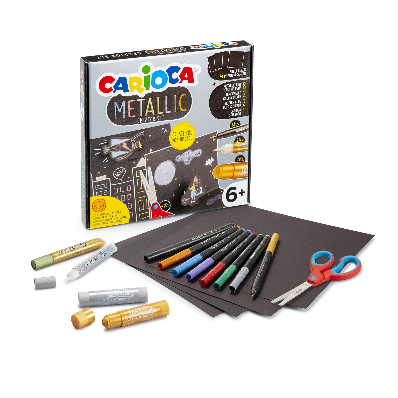 43165_CARIOCA_Metallic Creator Set_Box_17 pcs