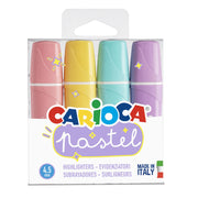 43167_CARIOCA_Pastel Highlighters Memolight_Box_4 pcs