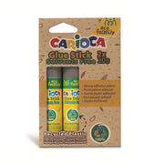 43169_CARIOCA Ecofamily_Glue Stick 20gr_Blister_2 pcs