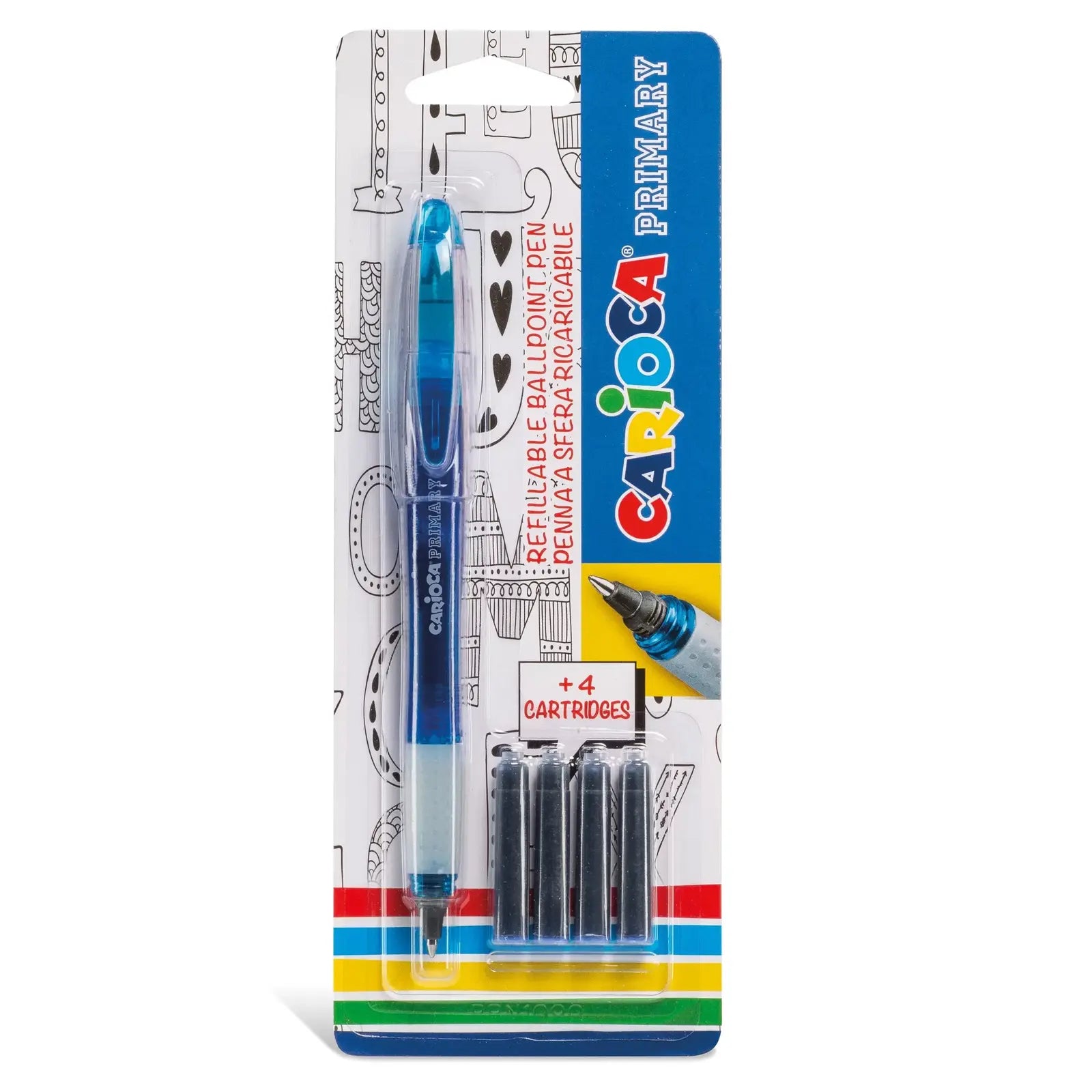 43248_Blue_CARIOCA_Primary_Blister_1 pc
