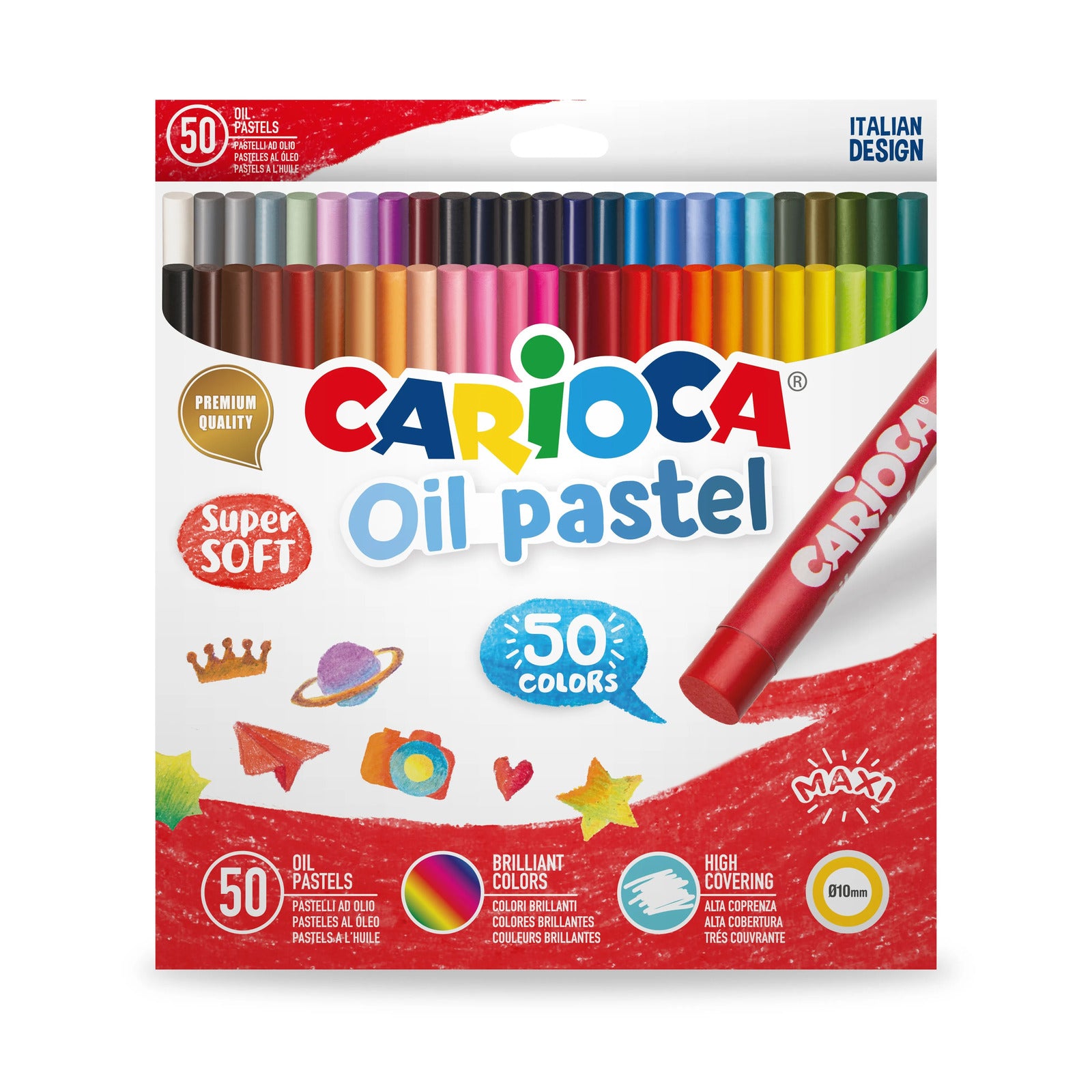 43286_CARIOCA_Oil Pastel_Box_50 pcs