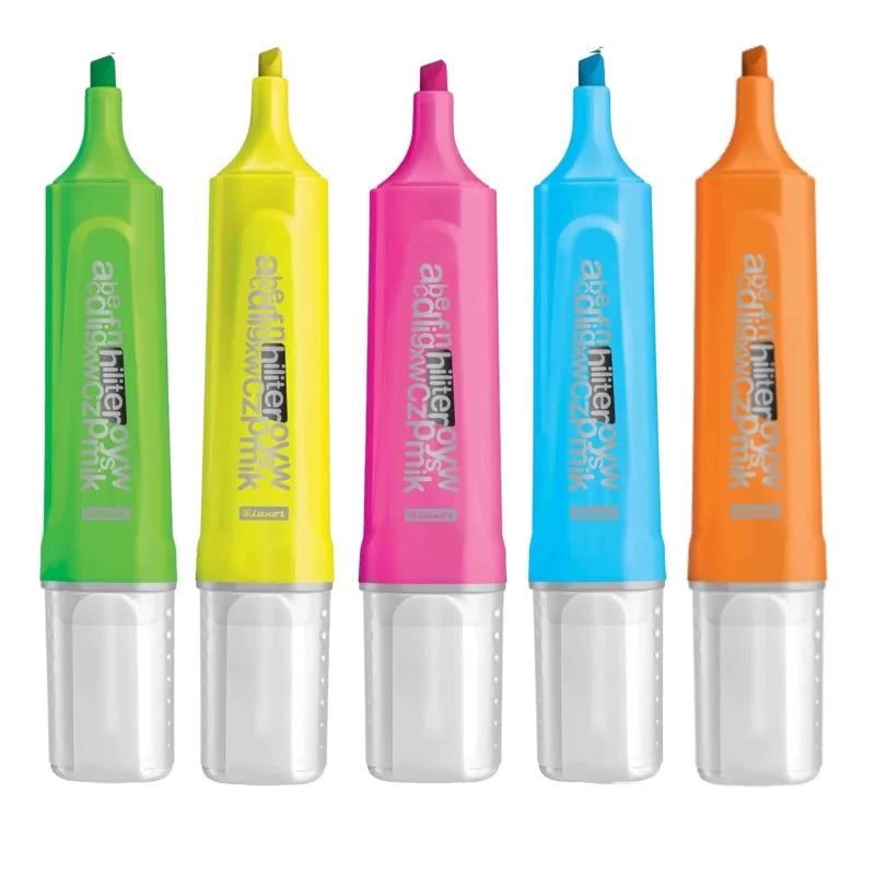 LUXOR Fluorecent Highlighter transparent (1)