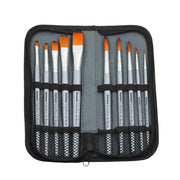 Isomars-Creative-Art-Brush-with-Zipper-Bag—Round–Flat-10