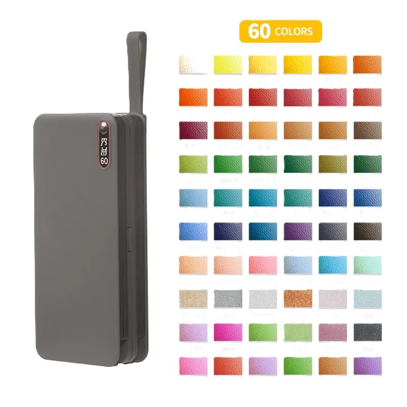 SUPERIOR SOLID WATERCOLOR PAINTS PROFESSIONAL SET 60