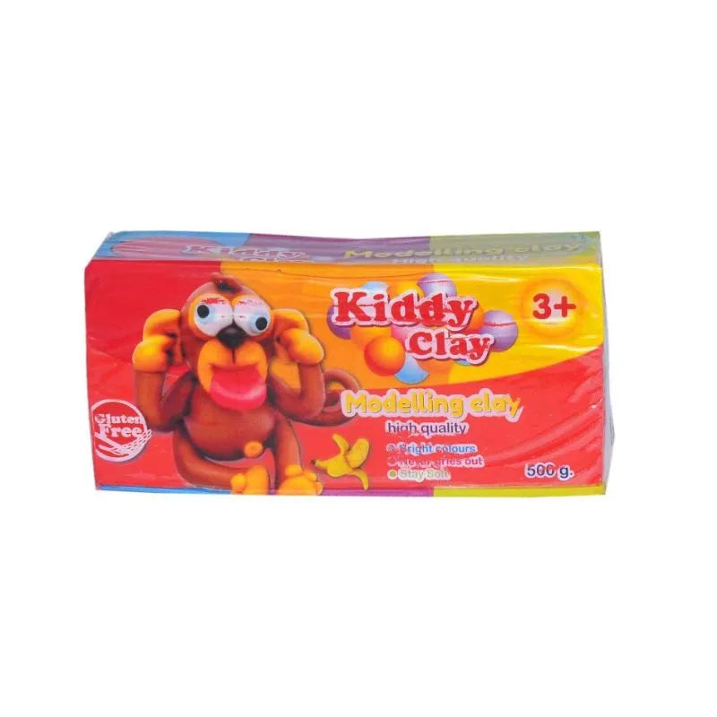 NARA KIDDY CLAY MODELLING CLAY 500G ASSORTED COLOR