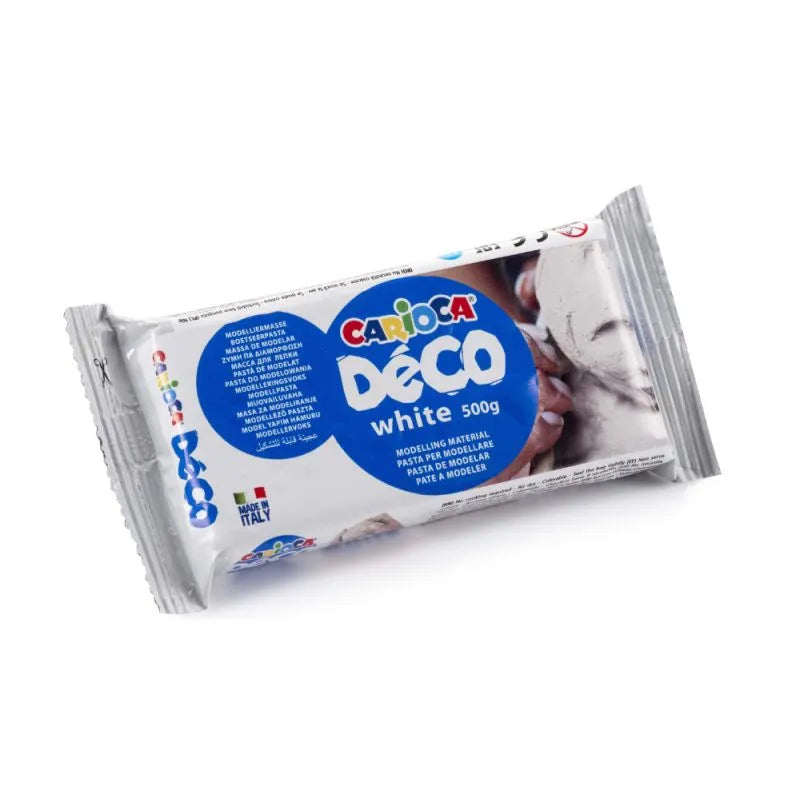 carioca air dry 500g white