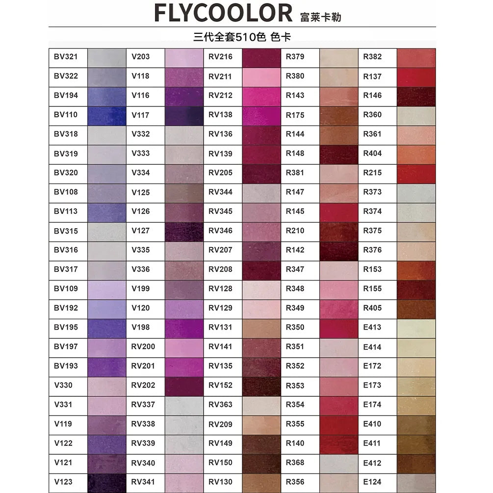 Color chart 1