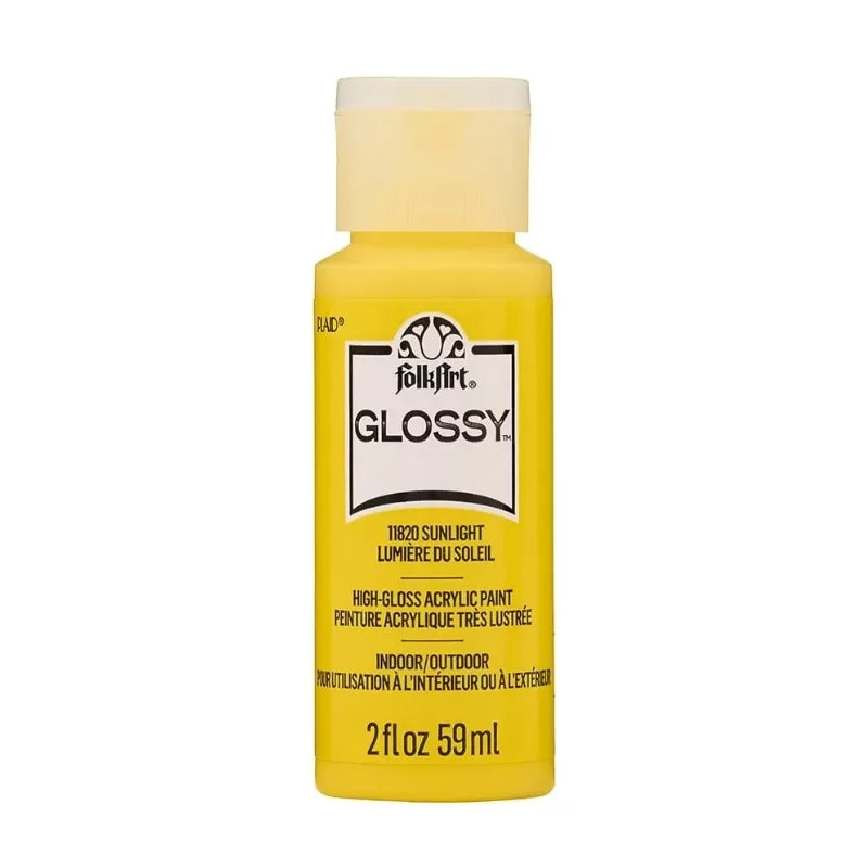 FolkArt Glossy Acrylic Paint 2oz
