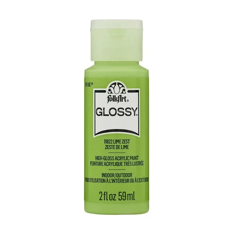 FolkArt Glossy Acrylic Paint 2oz