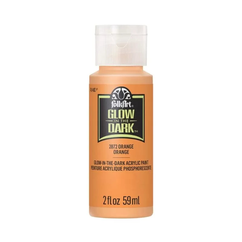 FolkArt Glow in the Dark Acrylic Colors 2oz