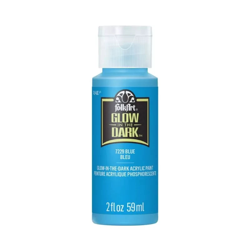 FolkArt Glow in the Dark Acrylic Colors 2oz