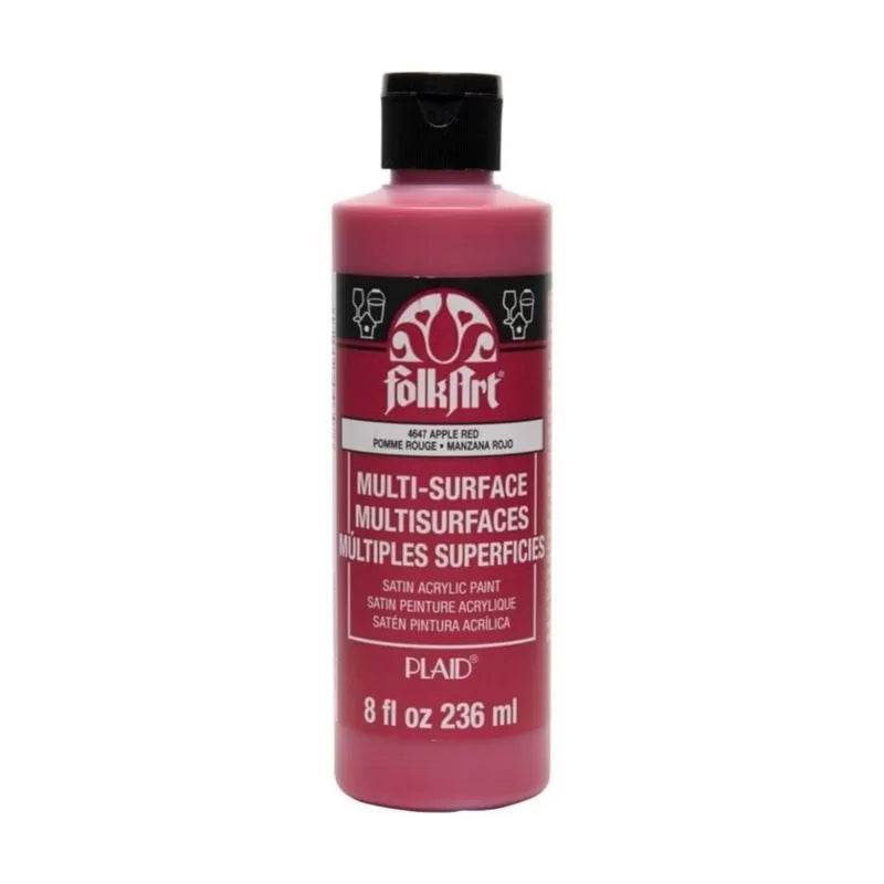 FolkArt Multi-Surface Satin Acrylic Paints 8oz