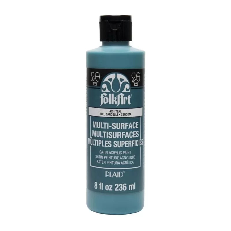 FolkArt Multi-Surface Satin Acrylic Paints 8oz