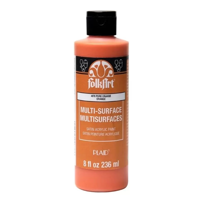 FolkArt Multi-Surface Satin Acrylic Paints 8oz