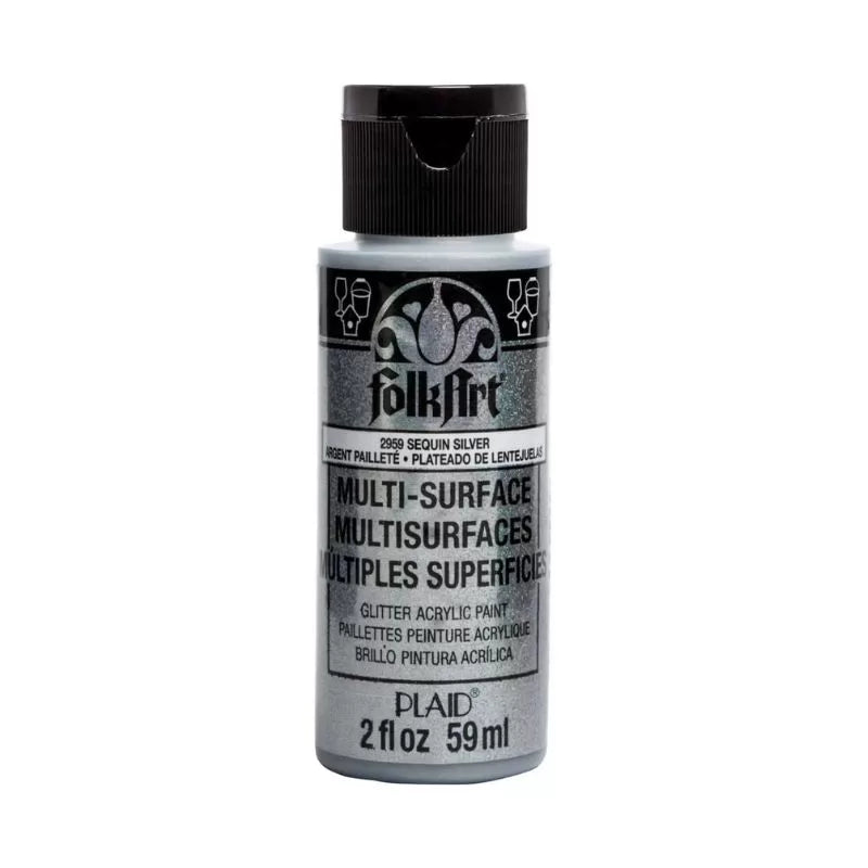FolkArt Multi-Surface Glitter Acrylic Paints 2 oz