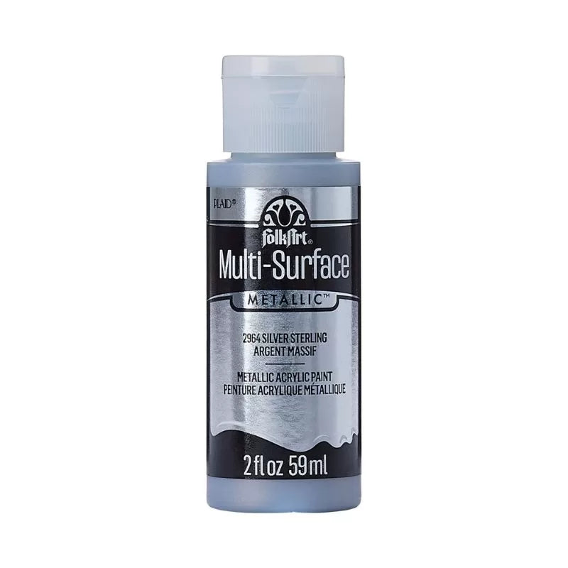 FolkArt Multi-Surface Metallic Acrylic Paints 2 oz