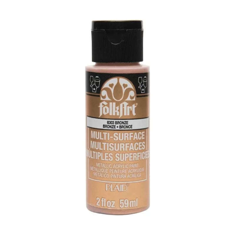 FolkArt Multi-Surface Metallic Acrylic Paints 2 oz