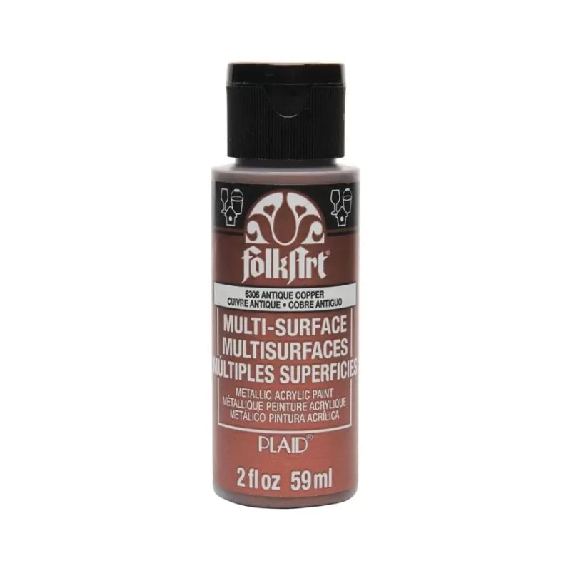 FolkArt Multi-Surface Metallic Acrylic Paints 2 oz