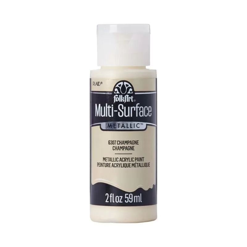 FolkArt Multi-Surface Metallic Acrylic Paints 2 oz