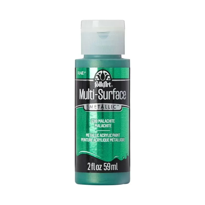 FolkArt Multi-Surface Metallic Acrylic Paints 2 oz