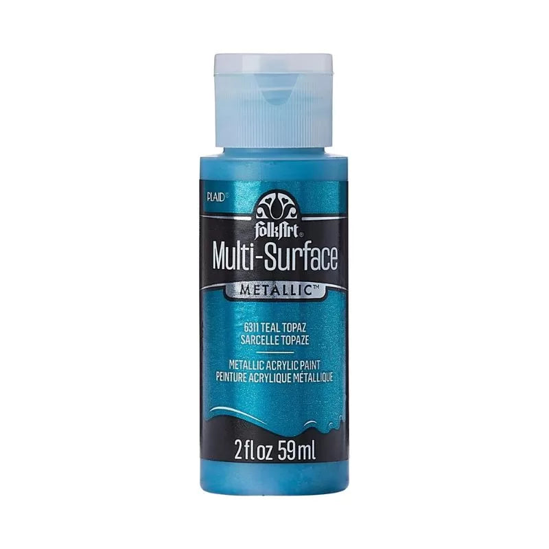 FolkArt Multi-Surface Metallic Acrylic Paints 2 oz