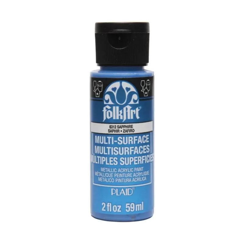 FolkArt Multi-Surface Metallic Acrylic Paints 2 oz