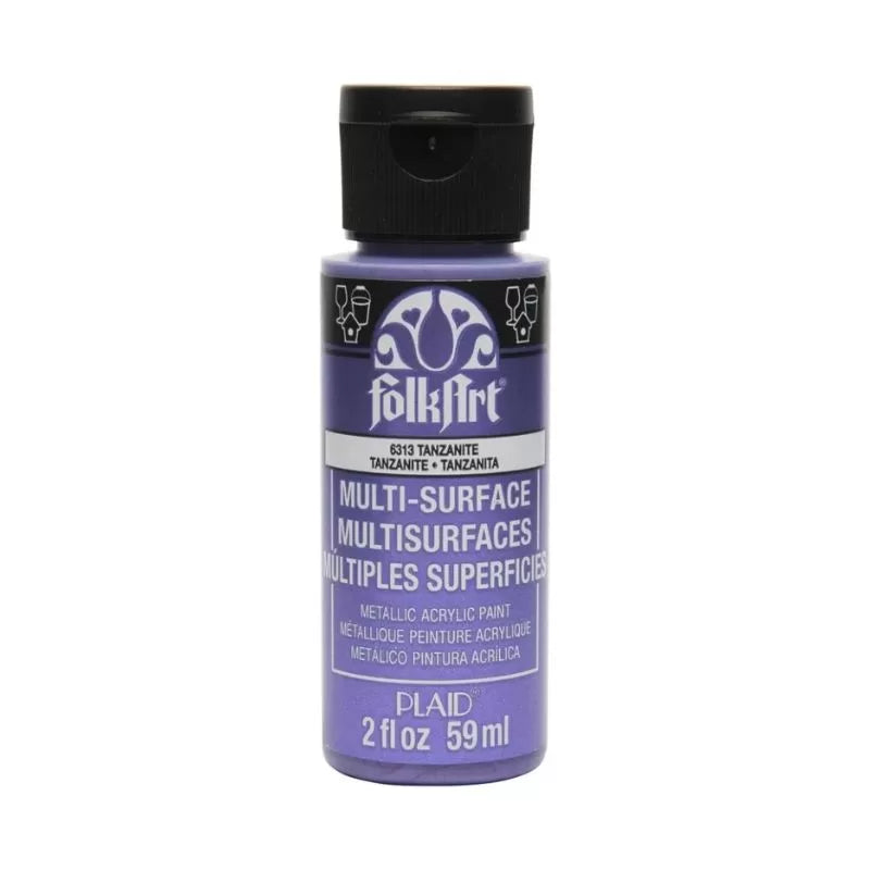 FolkArt Multi-Surface Metallic Acrylic Paints 2 oz