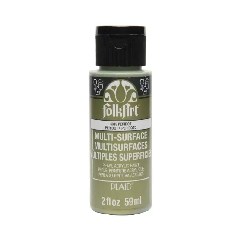 FolkArt Multi-Surface Pearl Acrylic Paints 2oz