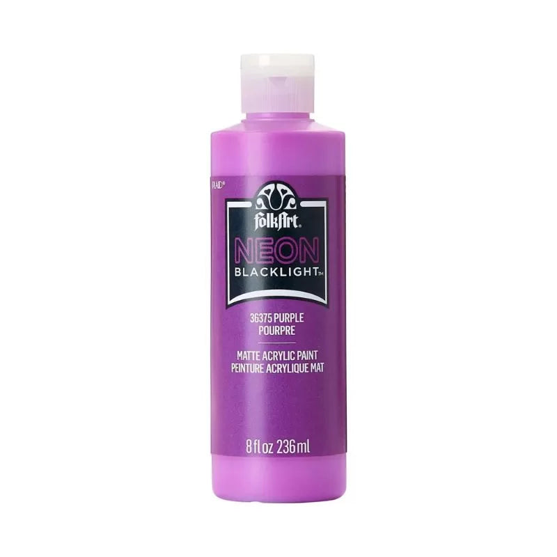 FolkArt Neon Blacklight Colors 8 oz