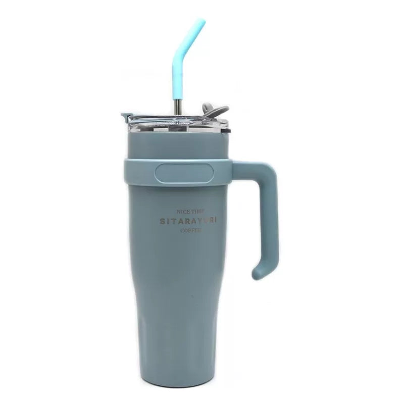 Thermos Cup Stainless Steel 304 1182ml With Handle Assorted Color