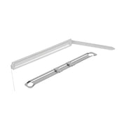 Metal paper fastener