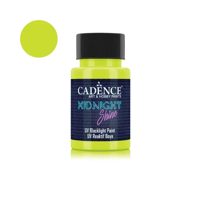 Cadence Midnight Shine UV Paint 50 ML
