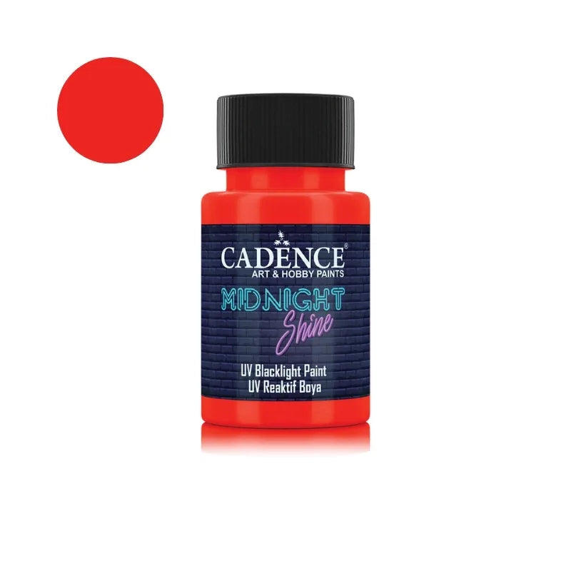 Cadence Midnight Shine UV Paint 50 ML