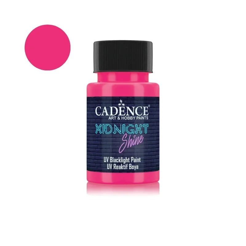 Cadence Midnight Shine UV Paint 50 ML