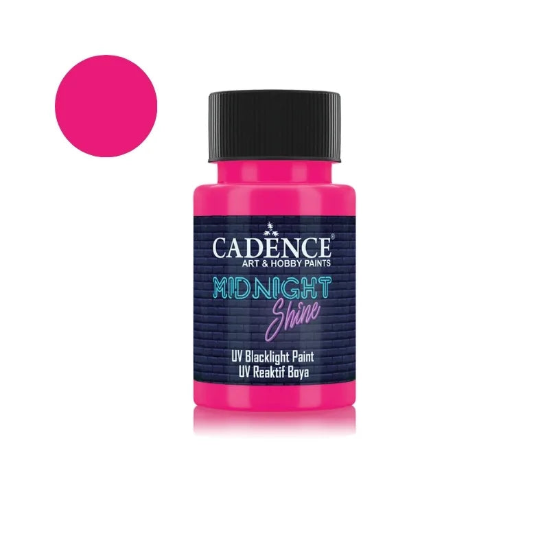 Cadence Midnight Shine UV Paint 50 ML