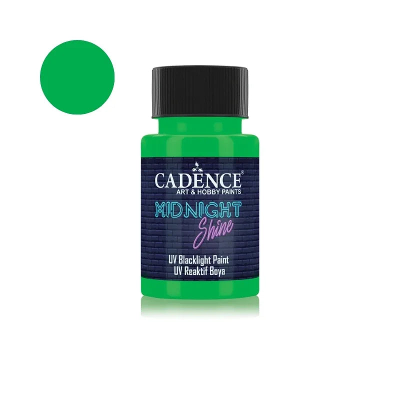Cadence Midnight Shine UV Paint 50 ML