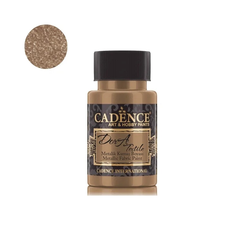 Cadence Dora Textile Metallic Fabric Paint 50 ML