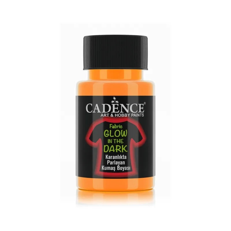 Cadence Glow In The Dark Fabric Paint 50 ML