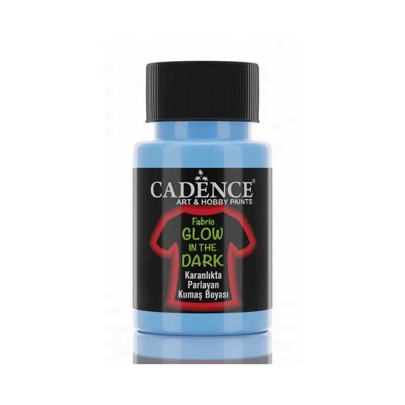 Cadence Glow In The Dark Fabric Paint 50 ML