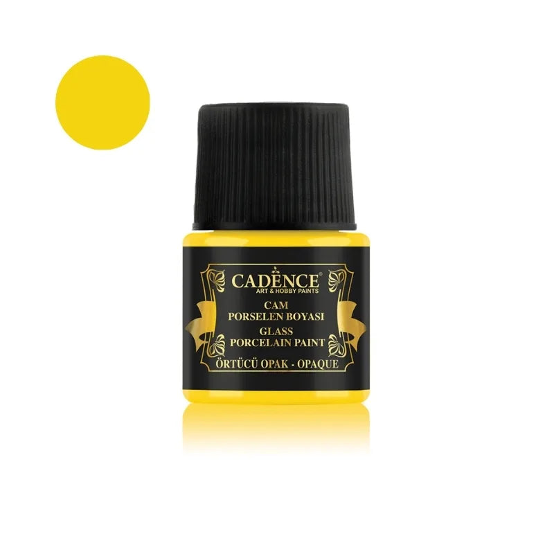 Cadence Glass & Ceramic Paint Opaque Gloss Finish 45 ML