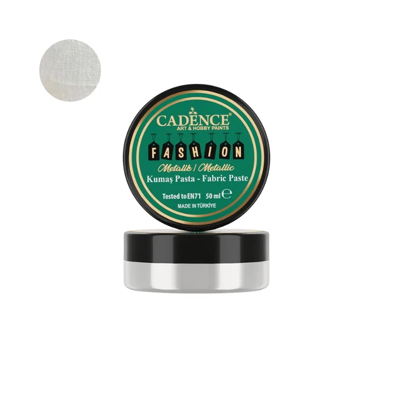Cadence Fashion Metallic Fabric Relief Paste 50 ML